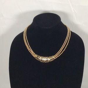 Gold necklace